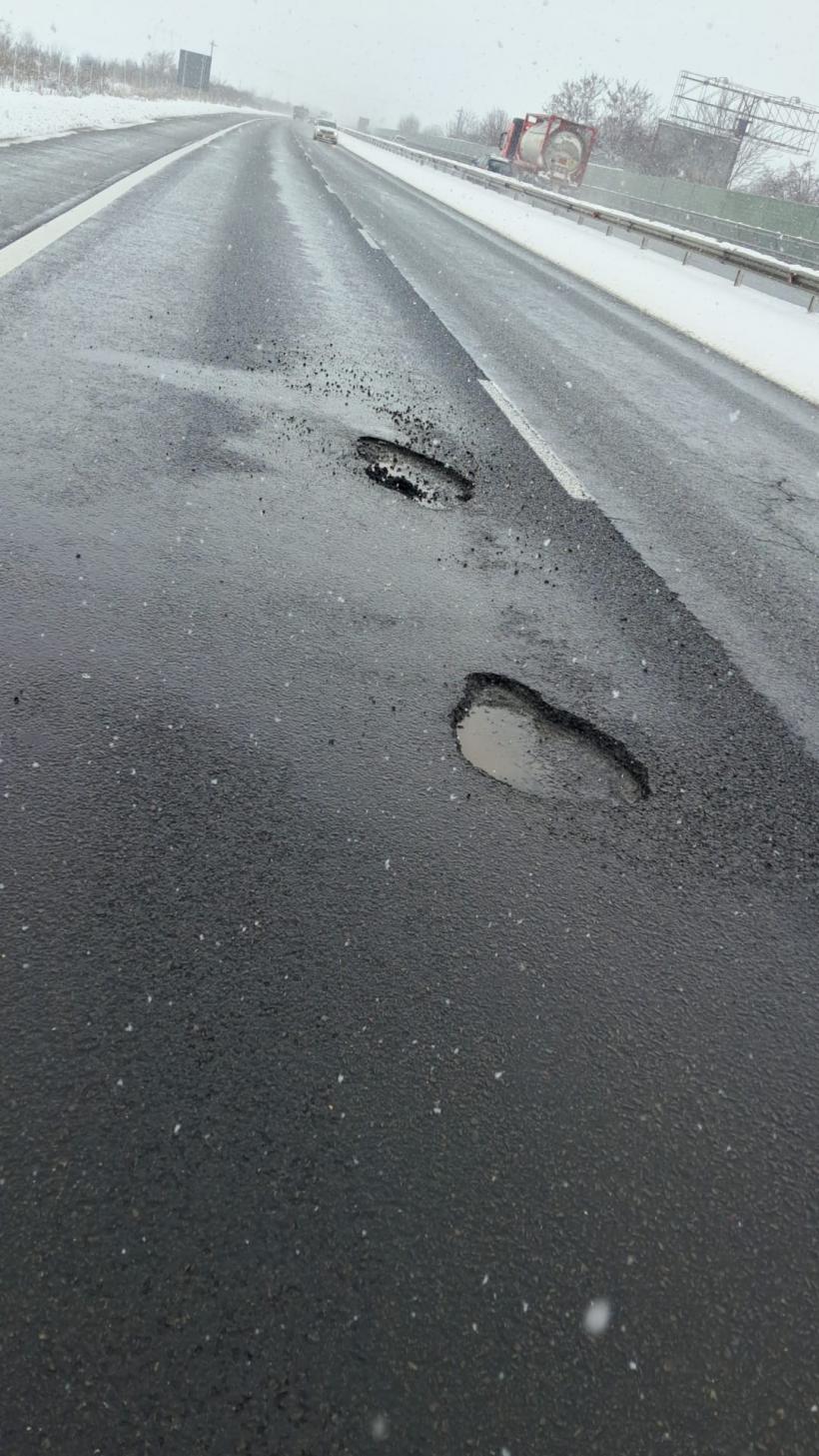 Cratere uriașe în șosele, după o singură lună de Schengen 18941247