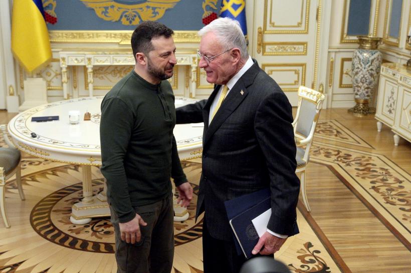 Zelenski: Întâlnirea cu emisarul american Kellogg redă speranța 18941733