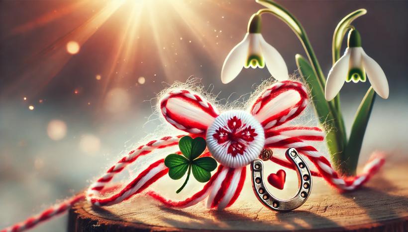 De ce dăruim mărțișoare? Semnificația și poveștile din spatele amuletei magice