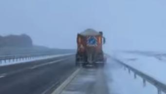 Deszăpezire pe DN1 18942968