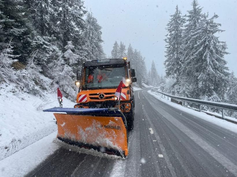 Deszăpezire pe DN1 18942969