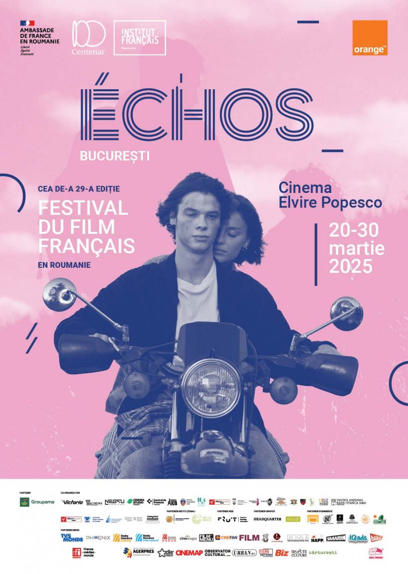 Filme de la Cannes, Veneția, Toronto și Berlin în programul FESTIVALULUI FILMULUI FRANCEZ - ÉCHOS -  Programul complet al celei de-a 29-a ediții pe: www.festivalff.ro  -