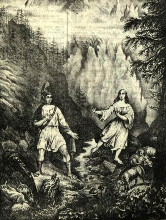 Legende uitate ale Mărțișorului: Marțisara, demonul răzbunător cu coarne și copite despicate 18943026