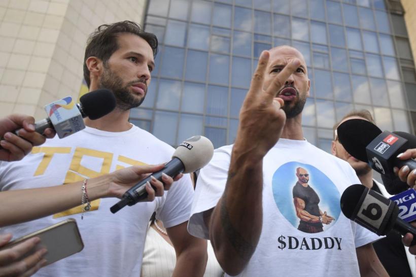 Frații Tate sunt anchetați penal în Florida, după ce au plecat din România