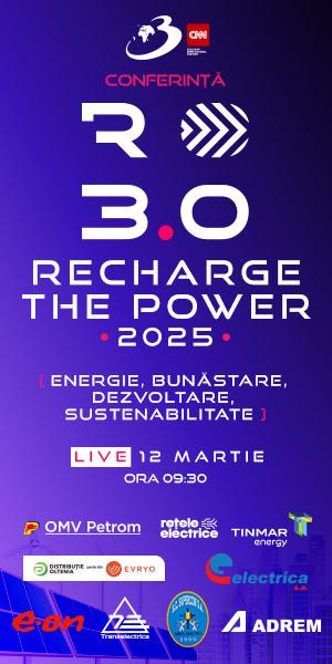 LIVE: Conferința națională RO 3.0 „RECHARGE THE POWER 2025 - Energie, Bunăstare, Dezvoltare, Sustenabilitate” 18944354