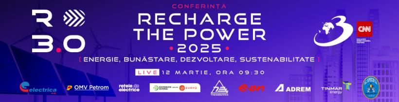 LIVE: Conferința națională RO 3.0 „RECHARGE THE POWER 2025 - Energie, Bunăstare, Dezvoltare, Sustenabilitate” 18944355