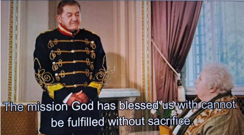 Filmul „Coroana Unirii‟, proiectat la Stockholm, cu ocazia aniversării a 150 de ani de la nașterea Reginei Maria 18943619