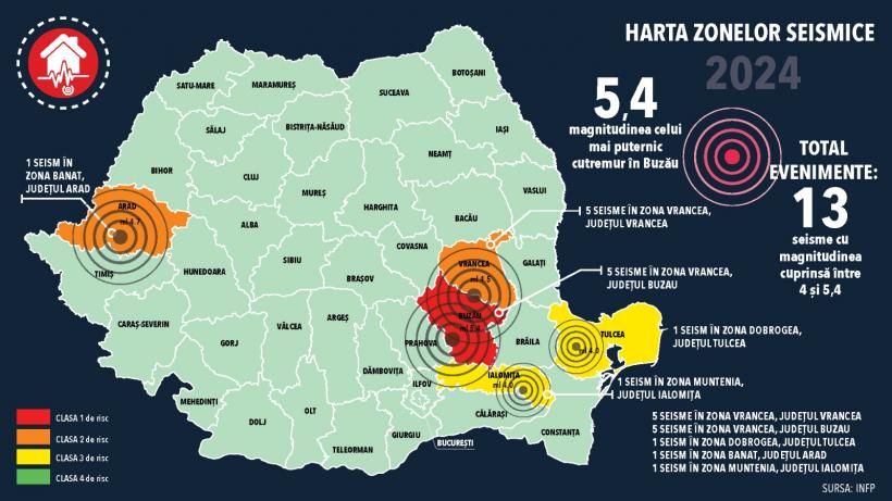 A apărut harta pericolelor din România: Vezi cât de expusă este zona în care locuiești 18943492