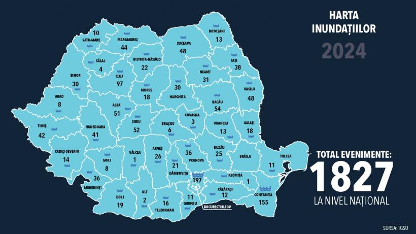 A apărut harta pericolelor din România: Vezi cât de expusă este zona în care locuiești 18943494