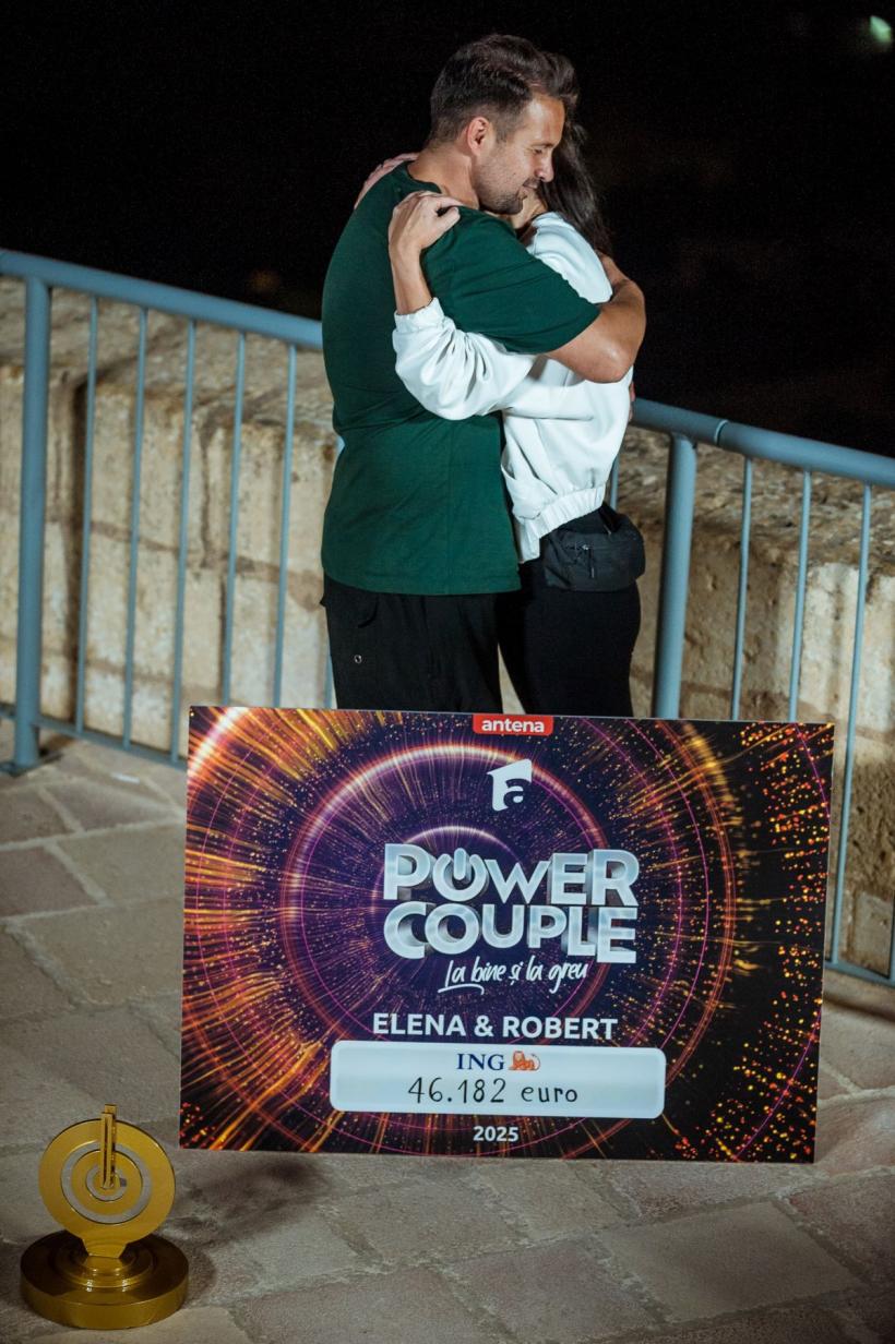 Robert și Elena Tudor au câștigat Power Couple, sezonul 2, la capătul unei finale, lider detașat de audiență! 18943746