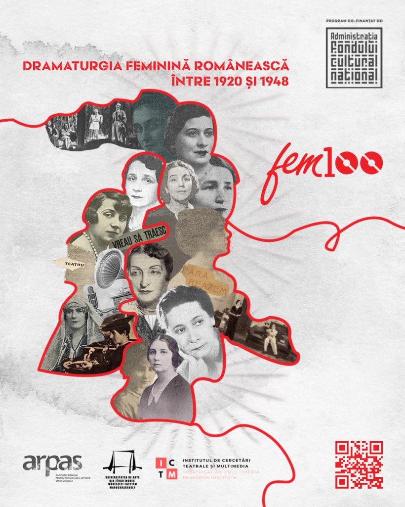 Lansarea expoziției online  Dramaturgia feminină românească între 1920 și 1948  în cadrul programului Arhiva Feministă de Teatru. FEM100