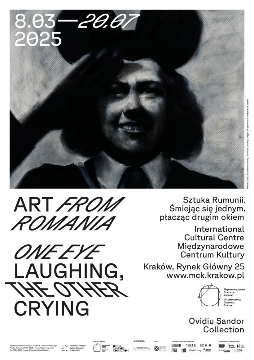 Sezonul România–Polonia: „Un ochi râde, altul plânge”, amplă expoziție  cu lucrări din colecția de artă Ovidiu Șandor la Cracovia