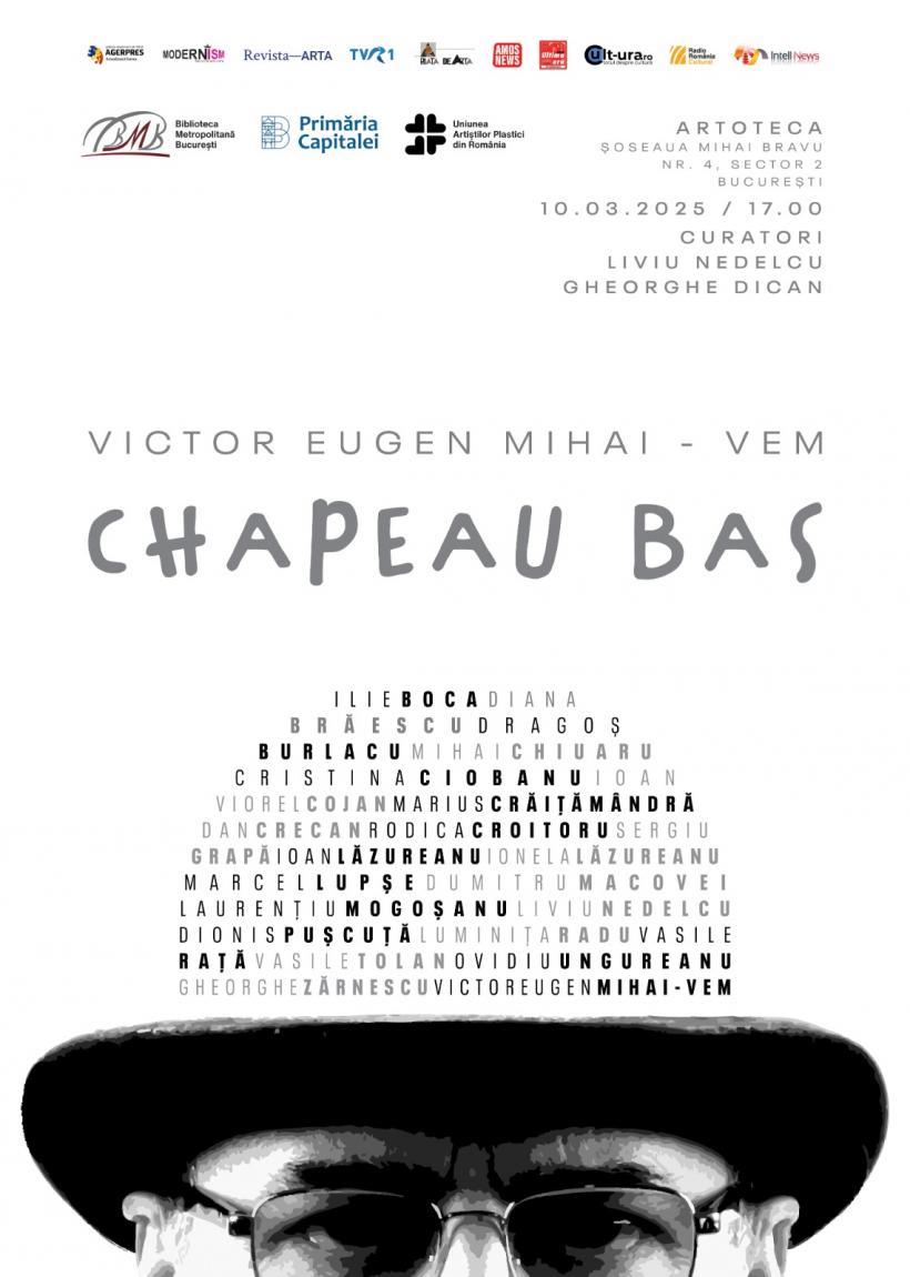 Vernisajul expoziției „Chapeau Bas” la Galeria ARTOTECA BMB