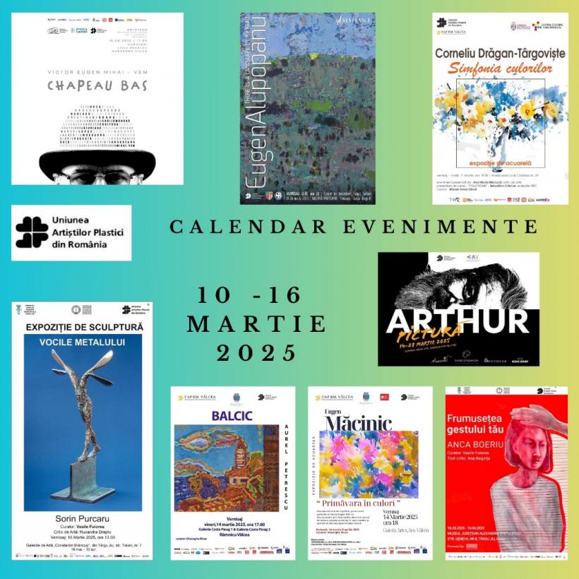 Expoziții cu explozie de culoare