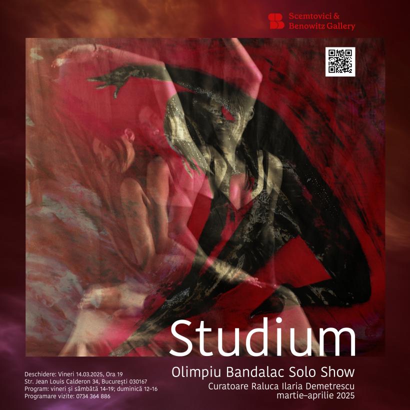 Scemtovici &amp; Benowitz prezintă „Studium”, expoziție semnată Olimpiu Bandalac