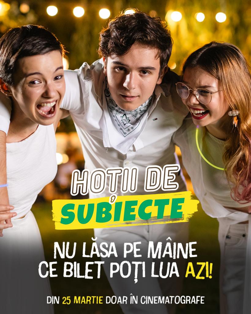 De astăzi sunt disponibile online biletele pentru „HOȚII DE SUBIECTE”!