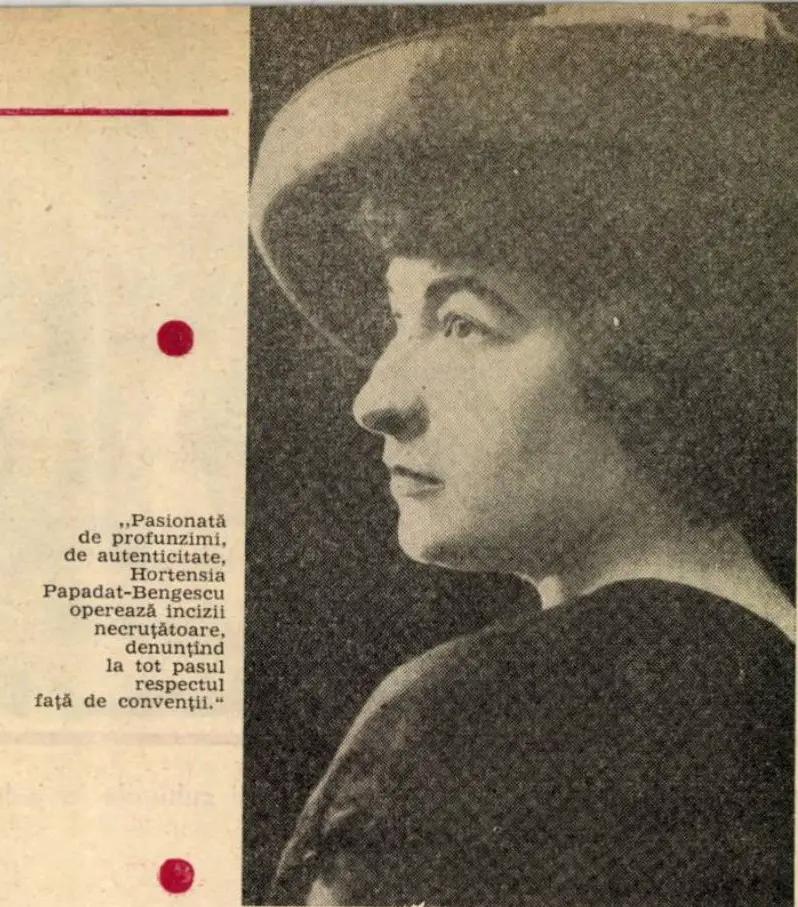 Hortensia Papadat-Bengescu, femeia-scriitoare (re)inventată la jumătatea vieții  
