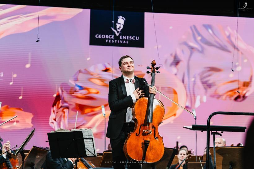 Orchestra Philharmonia din Londra sub bagheta lui Santtu-Matias Rouvali - două concerte de excepție la Sala Palatului, cu violoncelistul Andrei Ioniță și pianista Alexandra Dariescu, în a XXVII-a ediție a Festivalului Enescu 18944530