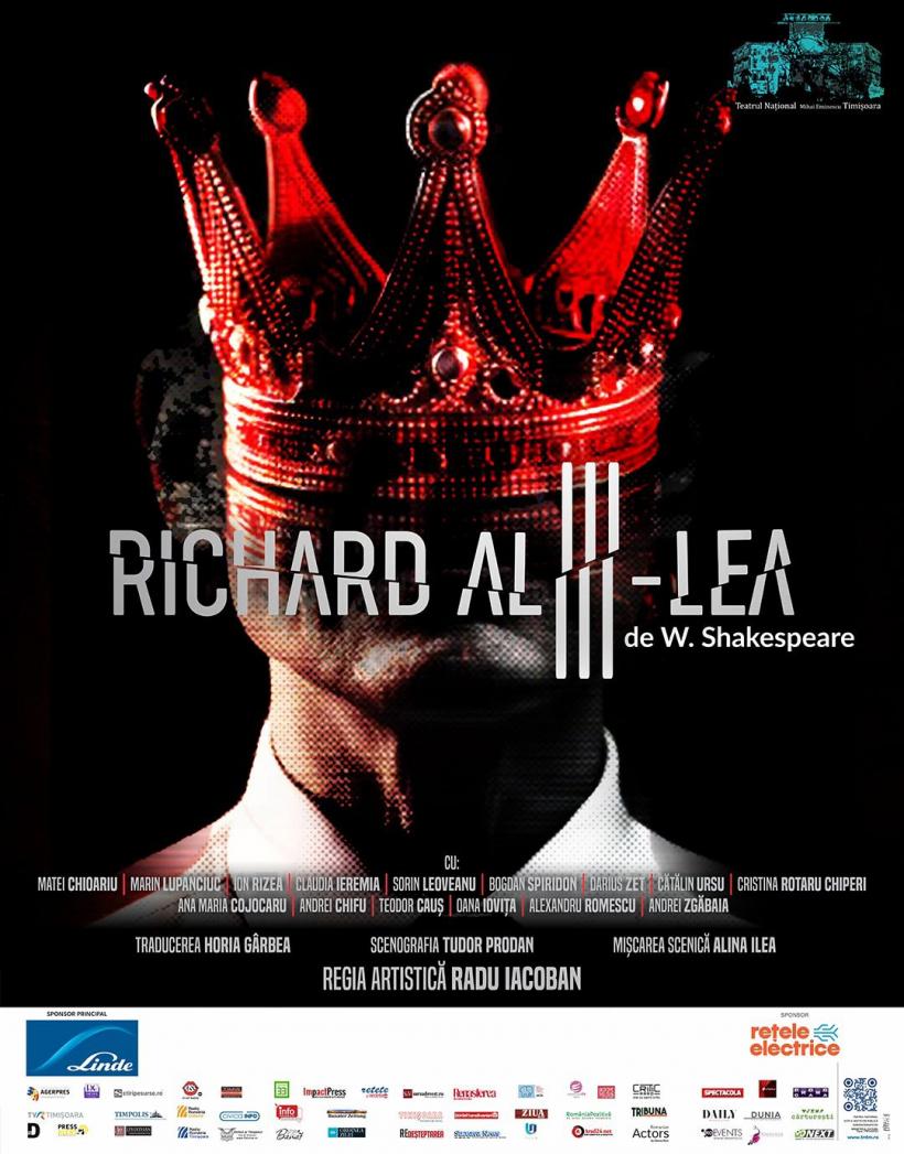 Richard al III-lea, celebra piesă shakespeariană, la Teatrul Național din Timișoara  18946537