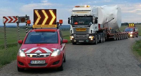 Nouă transporturi agabaritice traversează România în această noapte 