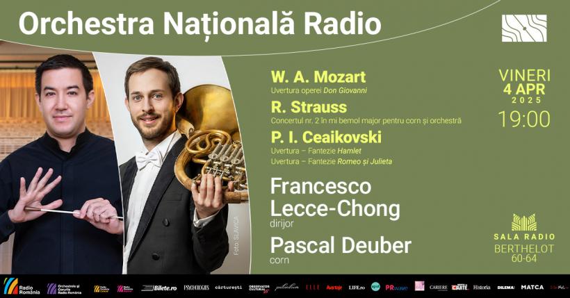 Hamlet, Romeo și Julieta sau Don Giovanni  – uverturi celebre la Sala Radio 18947544