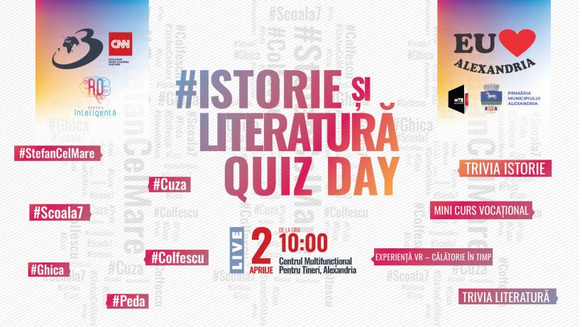 Maraton de concursuri #Istorie și Literatură QUIZ DAY - România Inteligentă | Antena 3 CNN 18947779