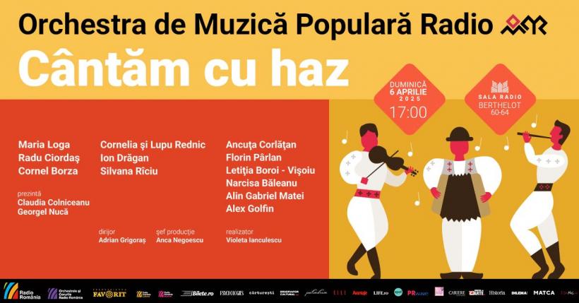 „CÂNTĂM CU HAZ” – concert folcloric la Sala Radio 18947752