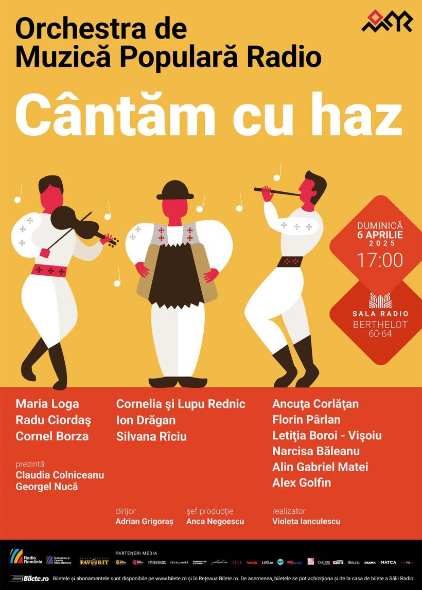 „CÂNTĂM CU HAZ” – concert folcloric la Sala Radio 18947754