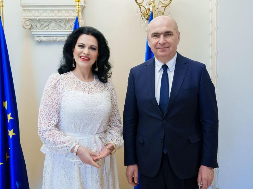 Soprana Angela Gheorghiu, primită la Cotroceni de Ilie Bolojan  18948114