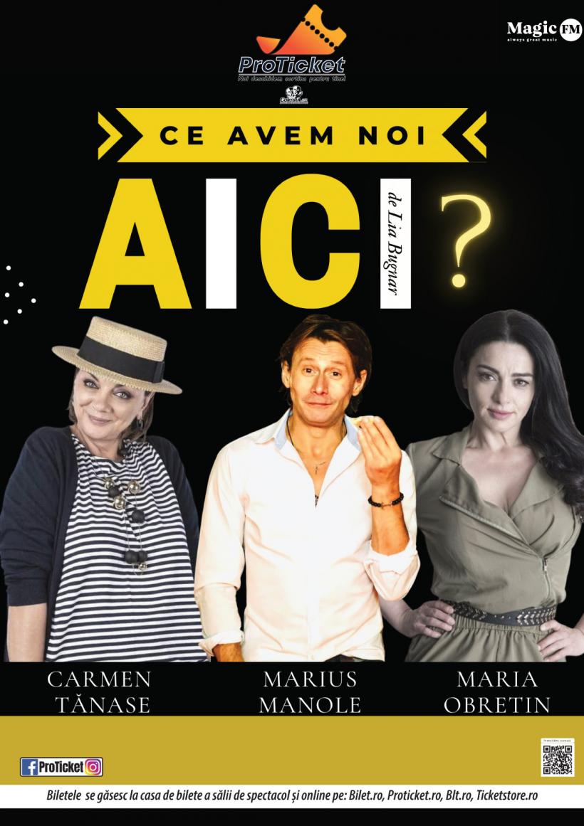 Final de aprilie cu „Fierarii”, „Dragi părinți”, „Regina mamă”, „Ce avem noi aici?”, „O noapte furtunoasă” și concertul tribut Gabriel Cotabiță – „Nu-ți spun adio” 18947747