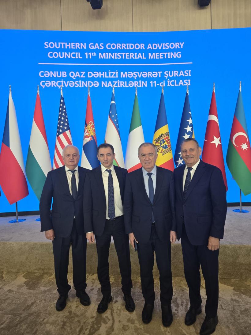 Ion Sterian, la Baku: Transgaz a avut o implicare totală şi esenţială în operaţionalizarea Coridorului Sudic de Gaze    18948366
