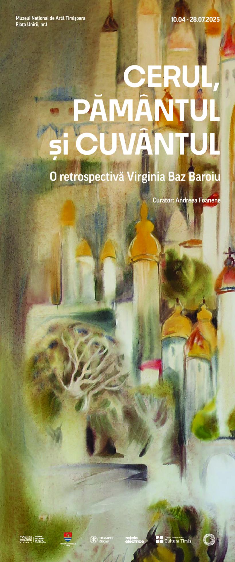 Expoziția „Cerul, Pământul și Cuvântul. O retrospectivă Virginia Baz Baroiu” la Muzeul Național de Artă Timișoara