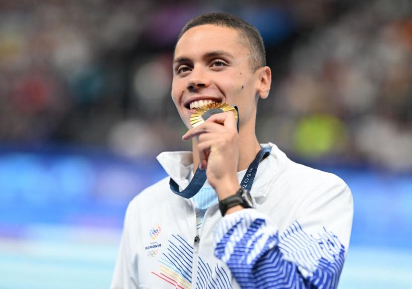 David Popovici, aur și record național în proba de 50 m liber la Naționalele de la Otopeni