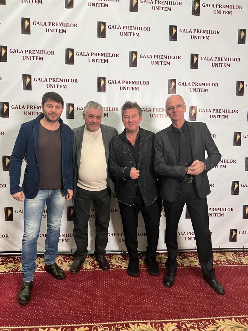Actorul Pavel Bartoș, Premiul de Excelență și Premiul pentru cel mai bun rol masculin pentru personajul principal din spectacolul …Escu al Teatrului „Stela Popescu” din București, la Gala Premiilor Uniunii Teatrale din Moldova 2025 18948792