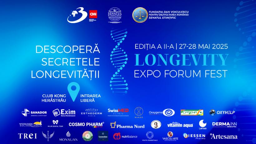 Descoperă secretele unei vieți lungi și sănătoase la cel mai așteptat eveniment al primăverii, Longevity Expo Forum Fest, Ediția a II-a, 2025 18955594