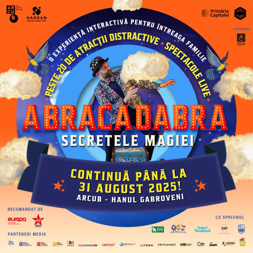 VESTE MAGICĂ! EXPOZIȚIA „ABRACADABRA – SECRETELE MAGIEI” RĂMÂNE DESCHISĂ PÂNĂ LA 31 AUGUST, LA  ARCUB – HANUL GABROVENI 18949304