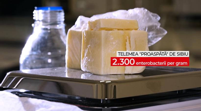 Ce ne puneți în mâncare – campania Observator continuă astăzi la Antena 1: Telemeaua de Sibiu, falsificată şi cu 2300 de enterobacterii per gram 18949759
