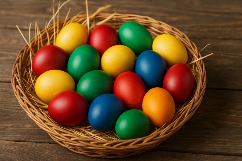 Paște 2025: Vopsește ouăle natural! 5 Tehnici eco și tradiționale