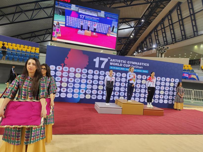 Aur la sol pentru Sabrina Maneca Voinea la Cupa Mondială de la Doha 18950352