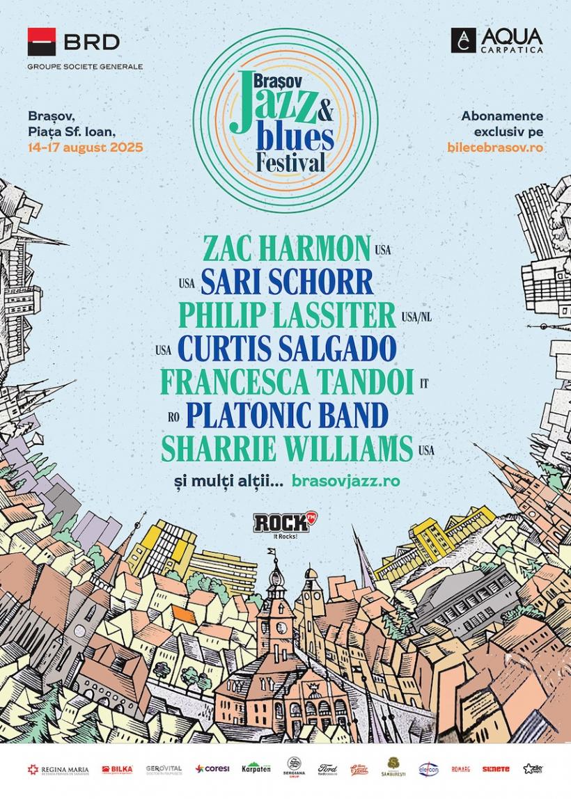 Brașov Jazz & Blues Festival #13: Artiști internaționali de top și o nouă ediție electrizantă în Piața Sf. Ioan 18949823