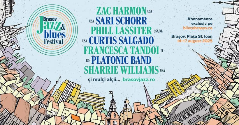 Brașov Jazz & Blues Festival #13: Artiști internaționali de top și o nouă ediție electrizantă în Piața Sf. Ioan 18949824