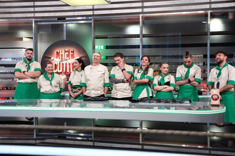 Chefi la cuțite, lider de audiență cu ediția de ieri. Chef Richard Abou Zaki lovește diseară bancurile adverse cu o amuletă grea 18950564