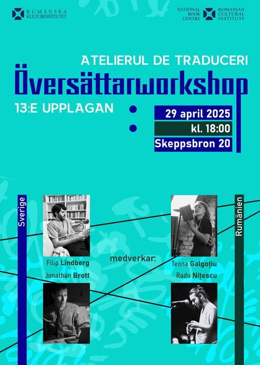 Poezia tinerilor, în prim-plan la Atelierul de traduceri româno-suedez