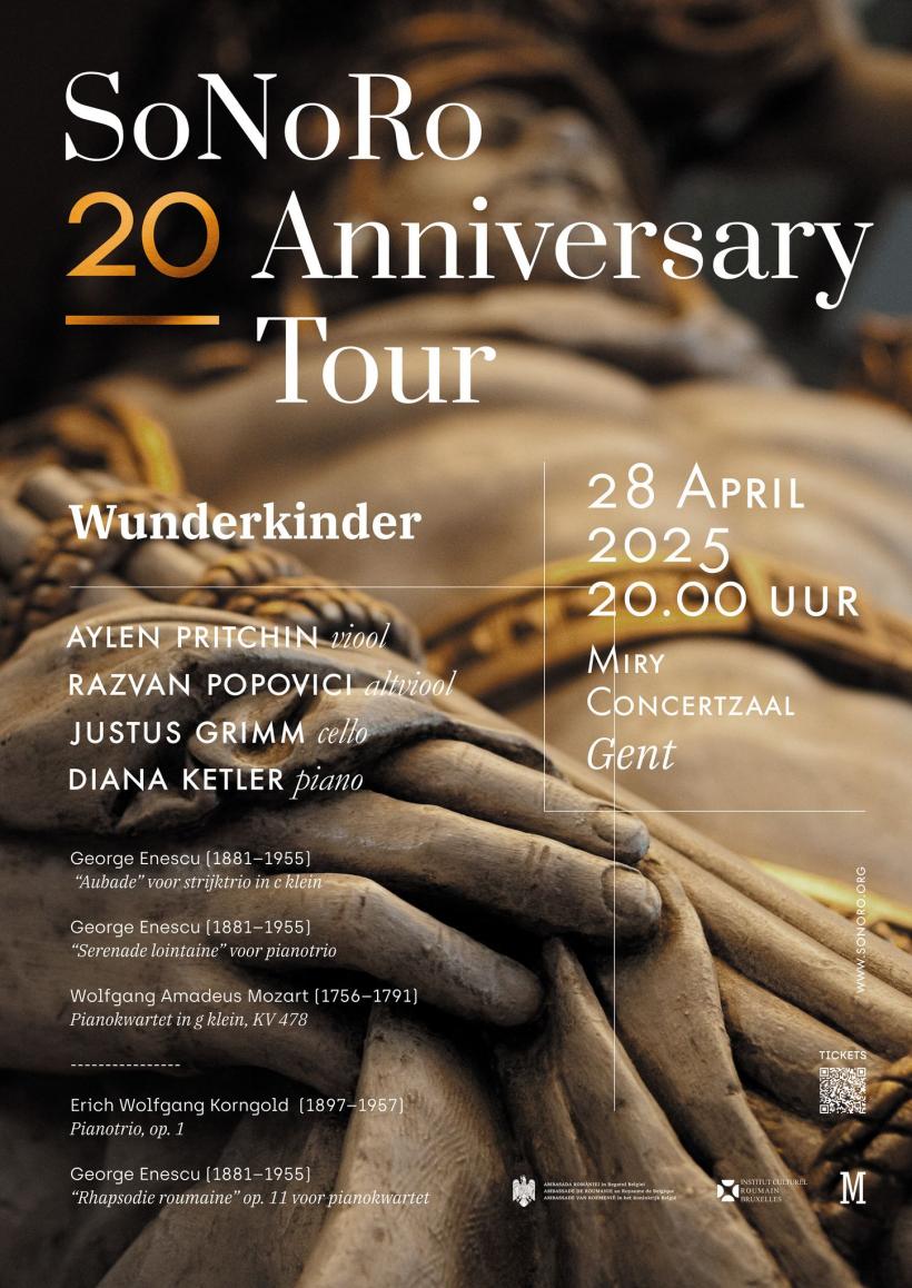 Turneu aniversar SoNoRo 20 de ani: trei concerte au loc în Belgia cu sprijinul ICR Bruxelles 18951413