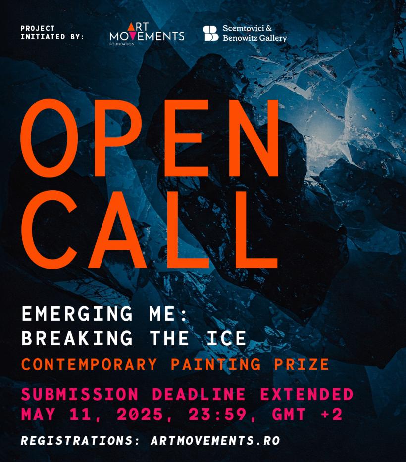 Perioada de înscrieri pentru premiul de pictură Emerging Me: Breaking the Ice se extinde.până în data de 11 mai 2025 18951748