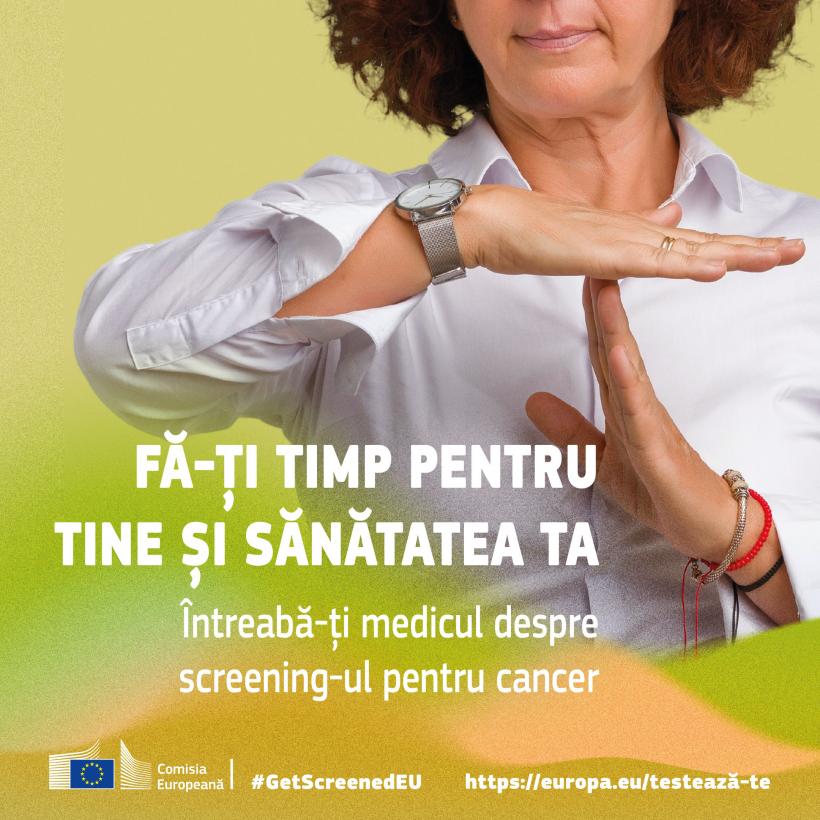 Testări gratuite în România, pentru trei tipuri de cancer: de sân, colorectal și de col uterin 18951734