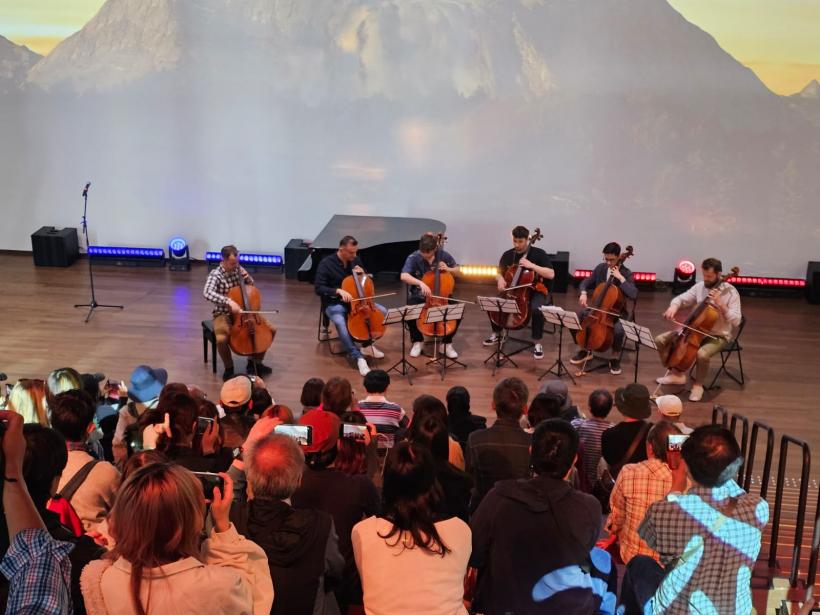 Violoncellissimo, concert extraordinar cu o sală arhiplină la Expo 2025 Osaka 18952158