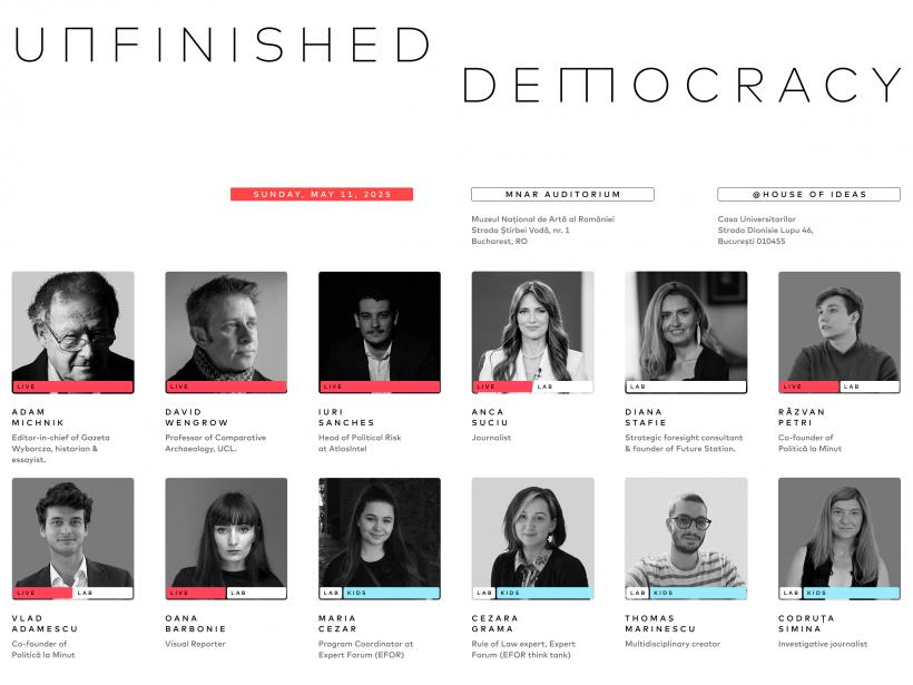 Democrație sau algoritm? Pe 11 mai, UNFINISHED DEMOCRACY pune întrebările care contează 18951752