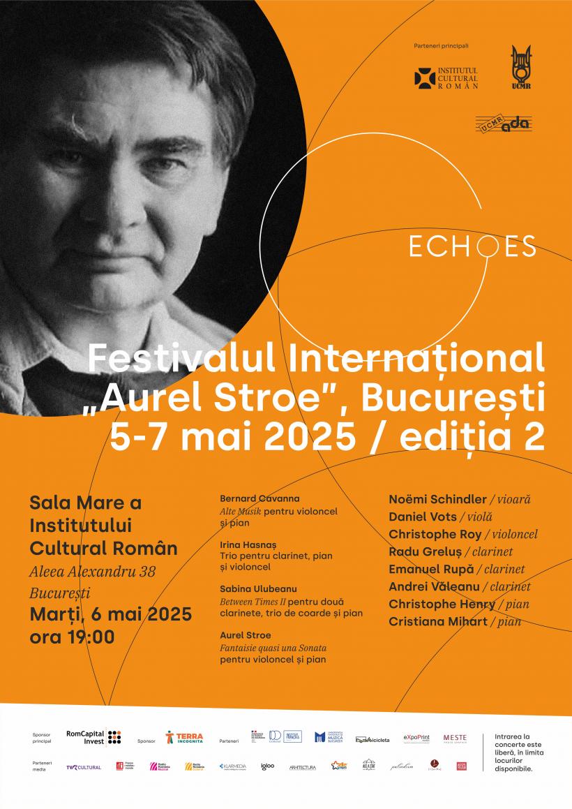 ECHOES – Festivalul Internațional „Aurel Stroe” ajunge în Sala Mare a Institutului Cultural Român 18951755