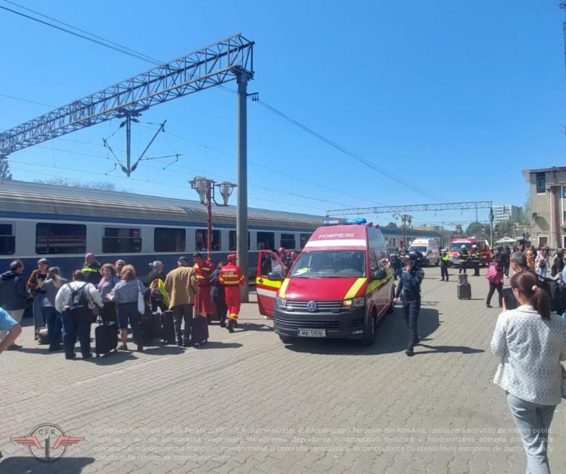 Plan roșu în Constanța în urma unui accident feroviar 18952363